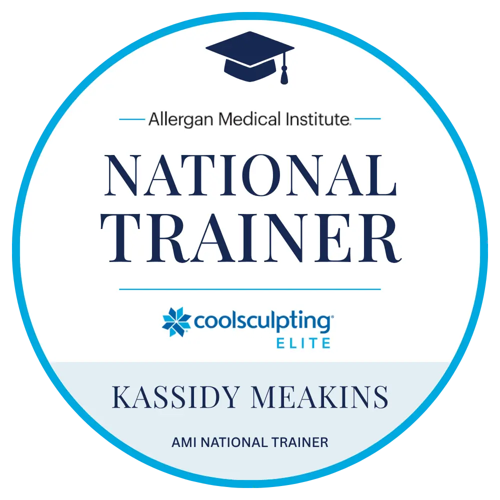 Allergan Medical Institute National CoolSculpting Elite Trainer Kassidy Meakins at CGT Aesthetics