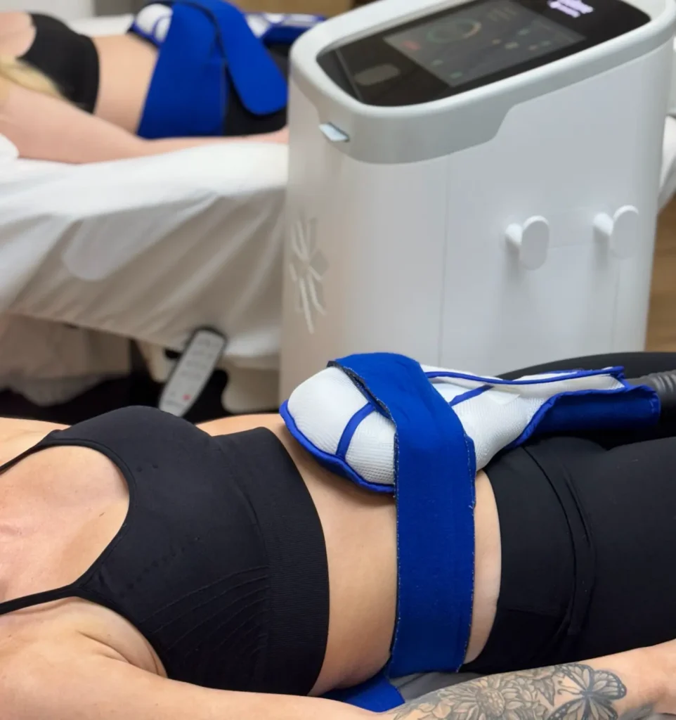 cooltone-muscle-toning CoolTone abdominal body contouring and muscle toning treatment at CGT Aesthetics in Westmont and Evergreen Park, Illinois