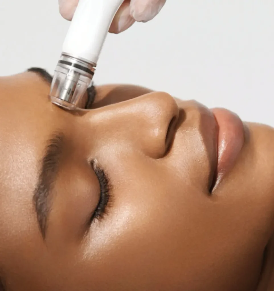 diamond-glow-facial-evergreen-park-westmont-il DiamondGlow facial treatment designed to exfoliate and rejuvenate the skin in Evergreen Park and Westmont IL