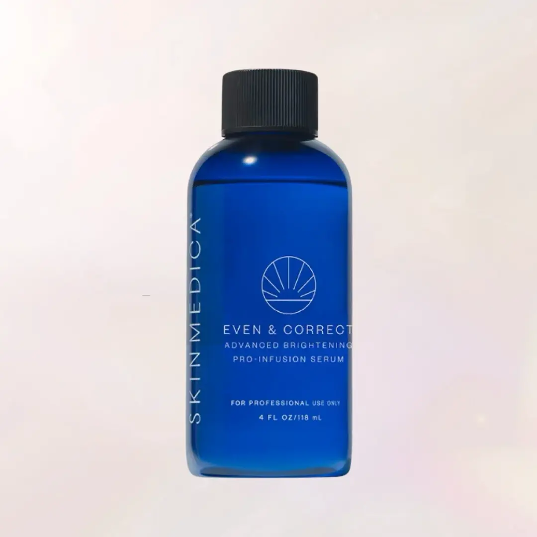 SkinMedica Even & Correct Advanced Brightening Pro-Infusion Serum for DiamondGlow facial treatments in Evergreen Park and Westmont IL