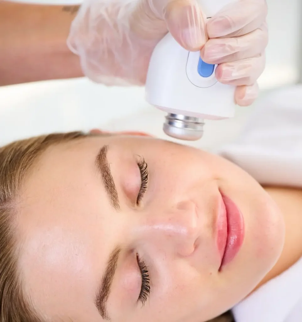 GlacialRX Glide facial treatment performed at CGT Aesthetics in Evergreen Park and Westmont, Illinois.