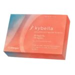 Kybella injectable treatment used to reduce the appearance of submental fullness beneath the chin