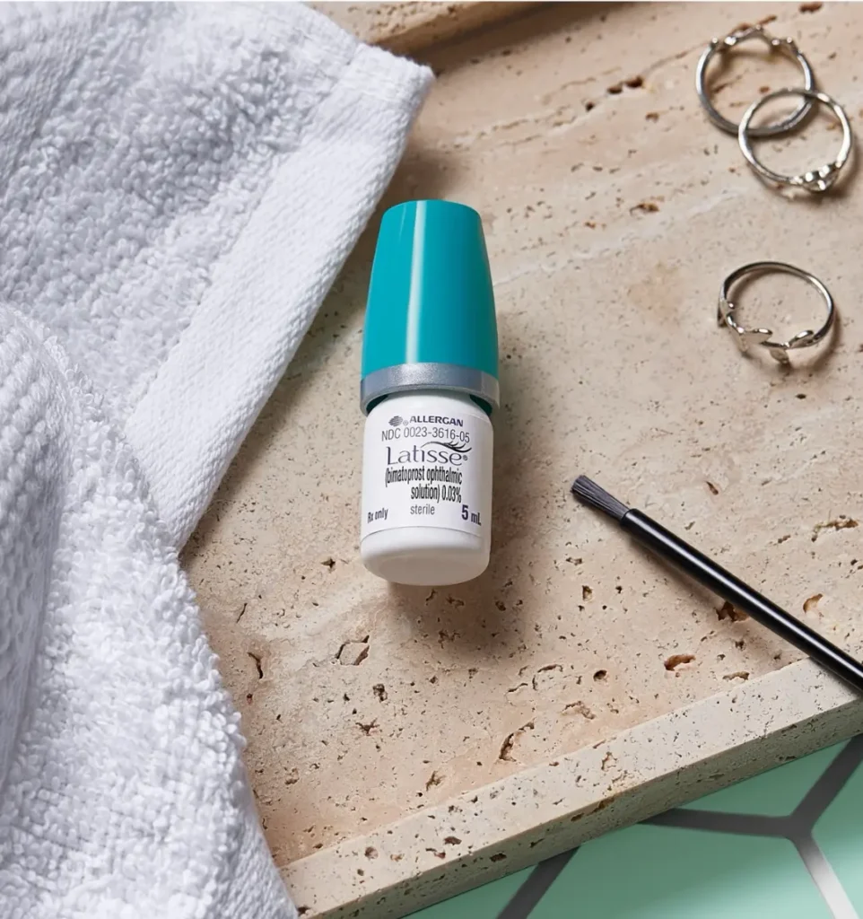 latisse-eyelash-growth-serum-cgt-aesthetics Latisse prescription eyelash enhancement treatment available at CGT Aesthetics in Evergreen Park and Westmont, Illinois