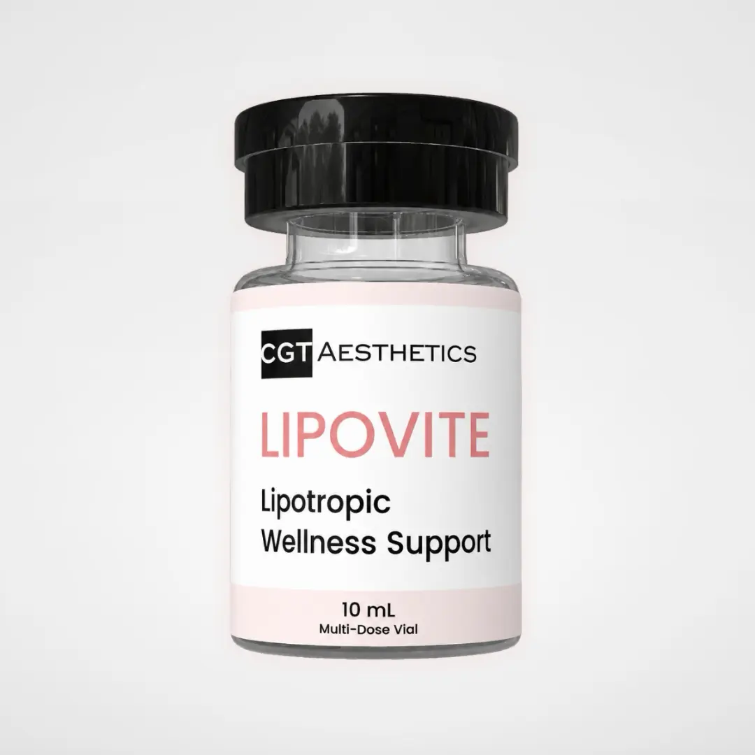 Lipovite vitamin injection available at CGT Aesthetics in Evergreen Park and Westmont, Illinois
