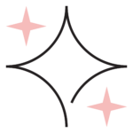 Sparkle icon representing smooth skin and long-term hair reduction results