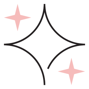 Sparkle icon representing smooth skin and long-term hair reduction results