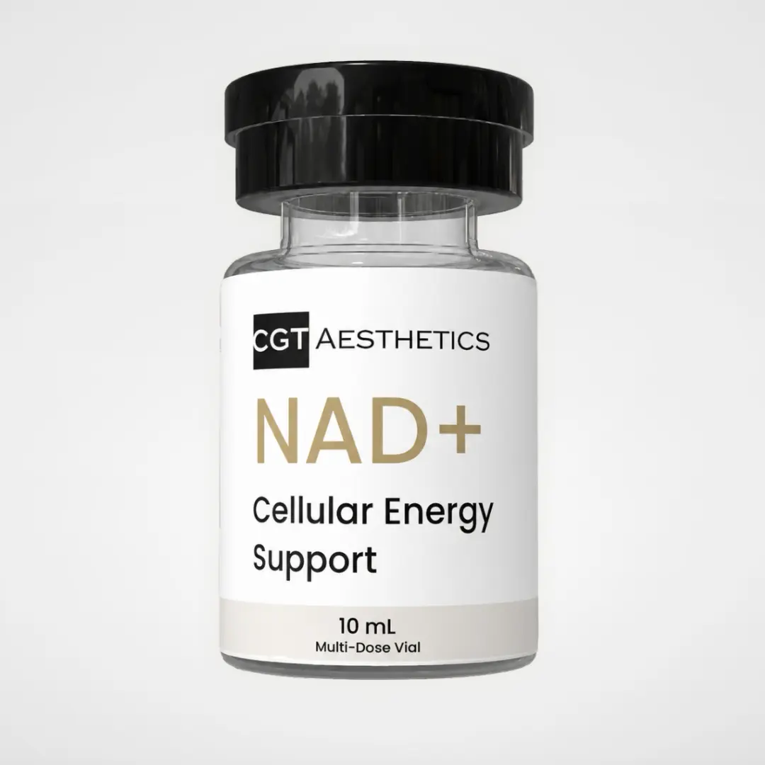 NAD+ vitamin injection available at CGT Aesthetics in Evergreen Park and Westmont, Illinois