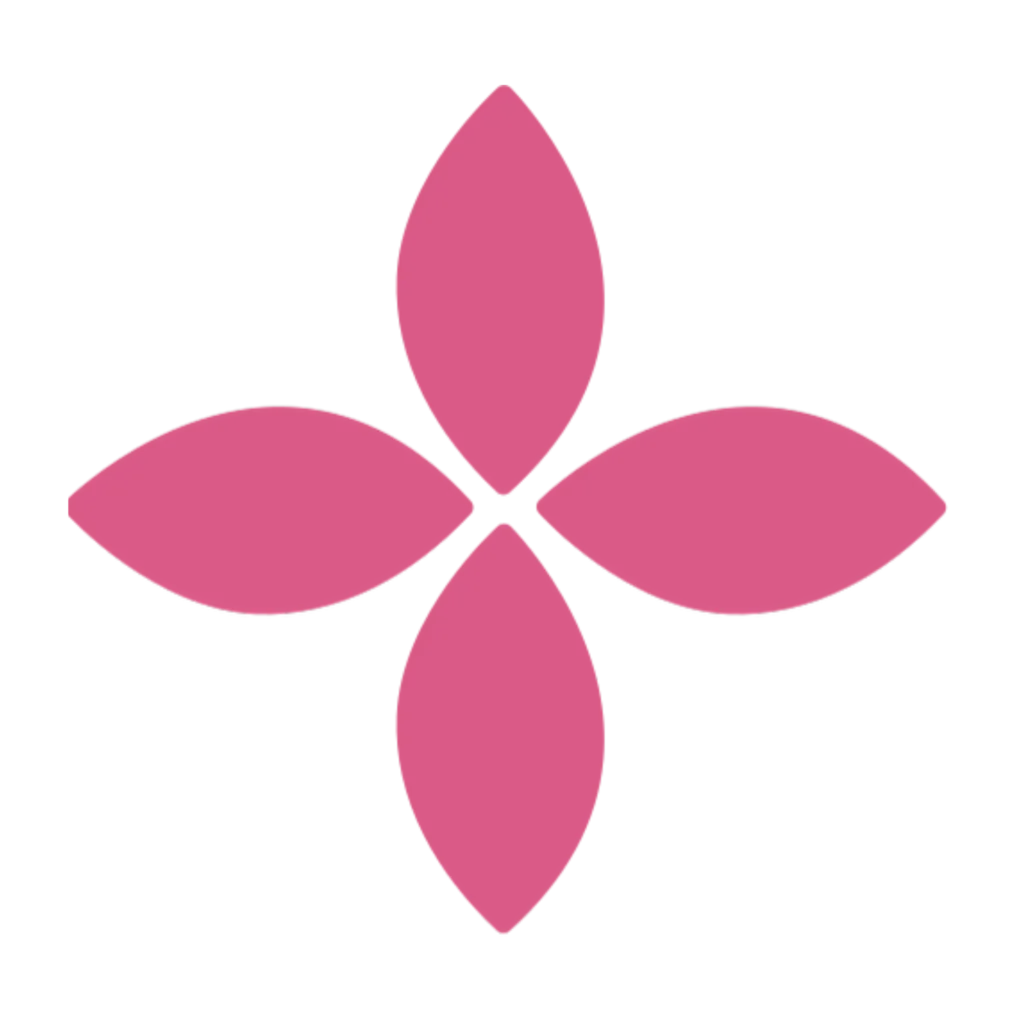 radiant-skin-quality-pdgf-icon Flower icon representing regenerative growth factors and skin rejuvenation benefits of PDGF treatment
