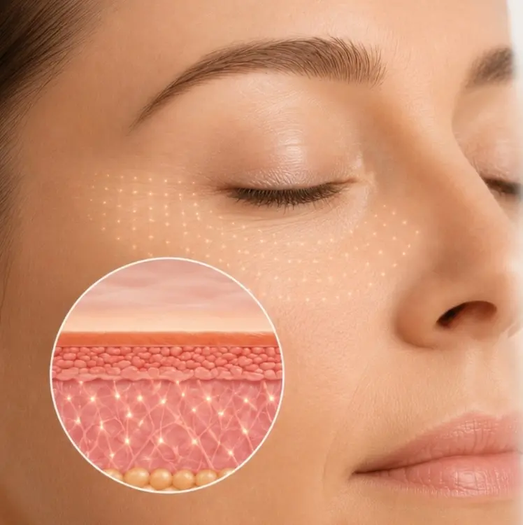 Subnovii Plasma Pen treatment illustration showing plasma energy used on the skin at CGT Aesthetics