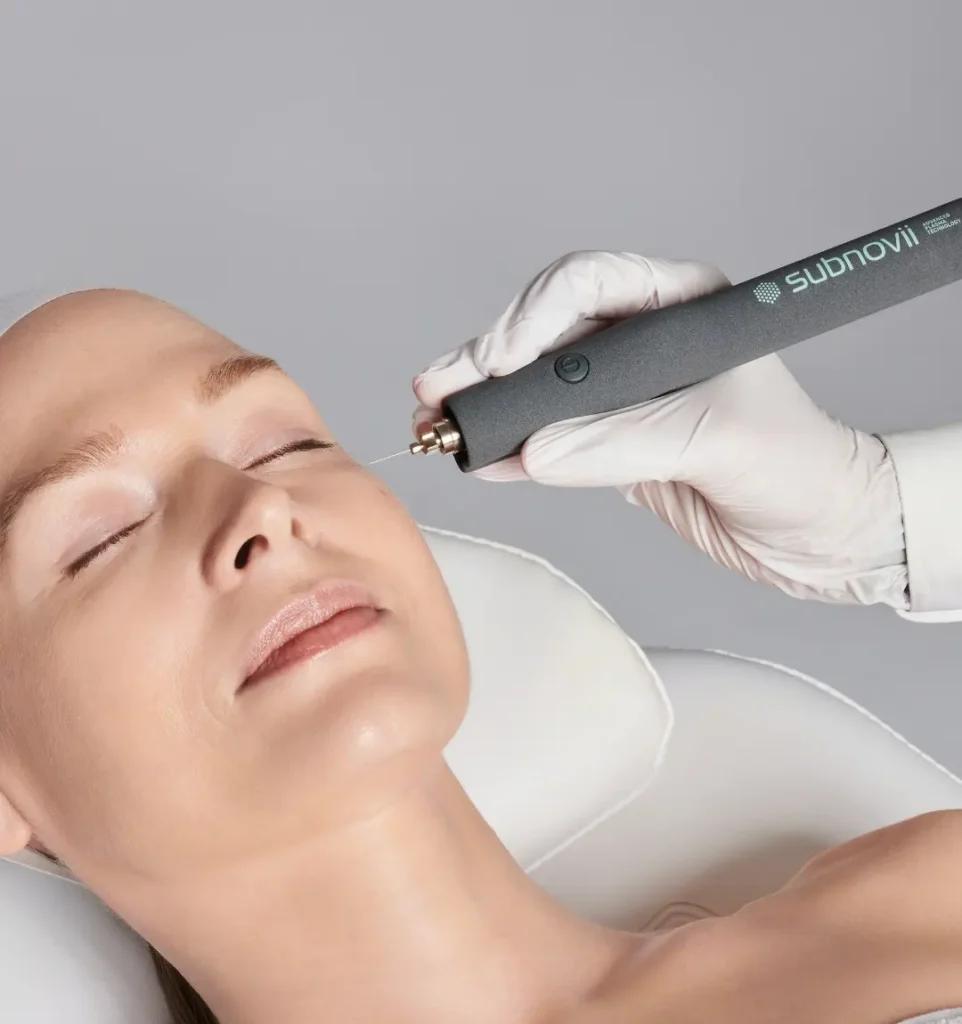 Subnovii Plasma Pen treatment at CGT Aesthetics in Evergreen Park and Westmont