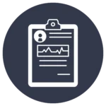 Medical consultation icon representing personalized testosterone therapy evaluation and treatment planning