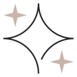 Sparkle icon representing brighter, smoother, and healthier-looking skin after Vivace Ultra treatment